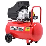 Ficha técnica e caractérísticas do produto Compressor de Ar 8,8 Pés 50L 2,5HP Monofásico Motomil