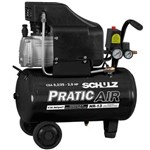 Ficha técnica e caractérísticas do produto Compressor de Ar Baixa Pressão 8,2 Pés 22 Litros Monofásico - CSA8,2/25 - PRATIC AIR - Schulz