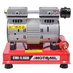 Ficha técnica e caractérísticas do produto Compressor de Ar Direto - Cmi-5,0 / Ad - Motomil (s/ Óleo)