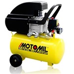 Ficha técnica e caractérísticas do produto Compressor de Ar 2HP 24 Litros CMI 7.6/24 MotoMil