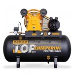 Ficha técnica e caractérísticas do produto Compressor de Ar Média Pressão 10 Pés 110 Litros Monofásico - TOP 10 MPV 110L (110V/220V) - Chiaperini