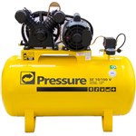 Ficha técnica e caractérísticas do produto Compressor de Ar Monofásico 10 Pés 100 Litros 110/220v-Pressure-Se10/100v