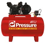 Ficha técnica e caractérísticas do produto Compressor de Ar, Monofásico 110/220v, 10 Pés, 100 Litros - ATG 10/100V - Pressure