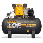Ficha técnica e caractérísticas do produto Compressor de Ar Monofásico 2 Hp 140 Libras 10 Pés 150 Litros - TOP10MPV150LTM - Chiaperini