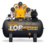 Ficha técnica e caractérísticas do produto Compressor de Ar Monofásico 3Hp, 140 Libras, 15 Pés, 150 Litros - TOP15MP3V150LTM - Chiaperini