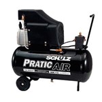 Ficha técnica e caractérísticas do produto Compressor de Ar Pratic Air Csa 8.2/25 - Schulz - 110v