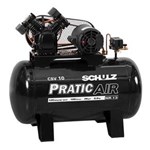 Ficha técnica e caractérísticas do produto Compressor de Ar Pratic Air CSV10 100L - Schulz - 110V