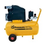 Ficha técnica e caractérísticas do produto Compressor de Ar Pressure Moto Press 8,2 Pés 24 Litros 2 Hp