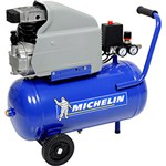 Ficha técnica e caractérísticas do produto Compressor de Ar Profissional 24 Litros 2.0 HP 200 Litros/min - Bivolt - Michelin