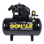 Ficha técnica e caractérísticas do produto Compressor de Ar Schulz 2,0HP 100L CSV-10/100 220V