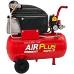 Ficha técnica e caractérísticas do produto Compressor de Ar Schulz Air Plus - - Csa com 8,3 Pcm e 25 L - 220v