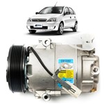 Ficha técnica e caractérísticas do produto Compressor Delphi GM Corsa 2002 a 2012