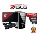 Ficha técnica e caractérísticas do produto Computador ASUS I3 4ger 4gb 320Gb DVD Mon17 Kit