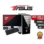 Ficha técnica e caractérísticas do produto Computador ASUS I3 4ger 4gb 500Gb DVD Mon 17 Kit