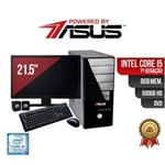 Ficha técnica e caractérísticas do produto Computador ASUS I5 7Ger 8gb 500Gb DVD Mon21 Kit
