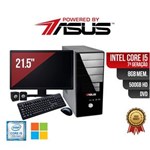 Ficha técnica e caractérísticas do produto Computador ASUS I5 7Ger 8gb 500gb DVD Mon21 Win Kit