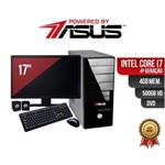 Ficha técnica e caractérísticas do produto Computador ASUS I7 4ger 4gb 500Gb DVD Mon 17 Kit