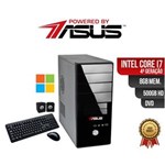 Ficha técnica e caractérísticas do produto Computador ASUS I7 4ger 8gb 500gb DVD Win Kit
