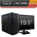 Ficha técnica e caractérísticas do produto Computador BR-pc com Monitor Led 19.5 Intel Core I5-2400 4GB HD 500GB Windows 10 Pro