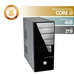 Ficha técnica e caractérísticas do produto Computador Brazil High End I3 4gb 2TB