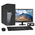 Computador com Monitor 18,5 Intel Dual Core 2.41ghz 4gb Hd 1tb 3green Triumph Business Desktop