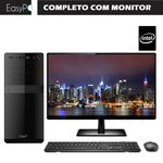 Ficha técnica e caractérísticas do produto Computador Completo com Monitor LED 15.6 EasyPC Intel Dual Core 2.58Ghz 4GB HD 500GB