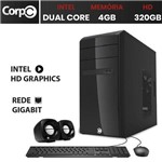 Computador Corpc Intel Dual Core 2.41 4gb HD 320gb
