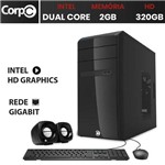 Computador Corpc Intel Dual Core 2.41 2gb HD 320gb