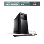 Ficha técnica e caractérísticas do produto Computador Corporate I7 8gb 1TB Kit