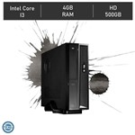 Ficha técnica e caractérísticas do produto Computador Corporate Slim I3 4gb Hd 500 Gb