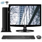 Computador Desktop com Monitor Corpc Slimpc Intel Core I5 8gb Hd 1tb Hdmi Wifi Mouse e Teclado Sem Fio