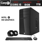 Computador Desktop CorpC Intel Core I5 3.2Ghz 8gb HD 1tb HDMI Full HD