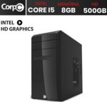 Ficha técnica e caractérísticas do produto Computador Desktop CorPC Intel Core I5 3.3Ghz 8GB HD 500GB Intel HD Graphics HDMI