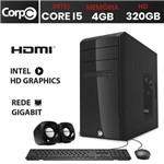 Computador Desktop CorpC Line Intel Core I5 3.2Ghz 4GB HD 320GB Saída HDMI Full HD
