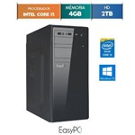 Ficha técnica e caractérísticas do produto Computador Desktop Easypc Intel Core I3 4gb Hd 2tb Windows 10