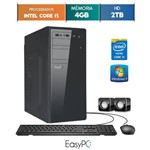 Ficha técnica e caractérísticas do produto Computador Desktop Easypc Intel Core I3 4gb Hd 2tb Windows
