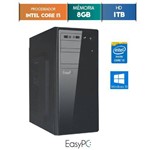 Computador Desktop Easypc Intel Core I3 8gb Hd 1tb Windows 10