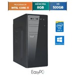 Computador Desktop Easypc Intel Core I3 8gb Hd 500gb Windows 10