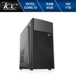 Ficha técnica e caractérísticas do produto Computador Desktop Icc Intel Core I5 8gb HD 1tb