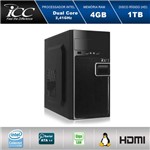 Ficha técnica e caractérísticas do produto Computador Desktop Icc Iv1842s Intel Dual Core 2.41ghz 4gb HD 1tb USB 3.0 Hdmi Full HD