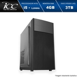 Ficha técnica e caractérísticas do produto Computador Desktop ICC Vision IV2544SW Intel Core I5 3,2 GHZ 4GB HD 3TB HDMI FULL HD Windows 10