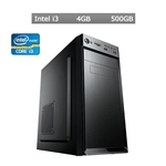 Ficha técnica e caractérísticas do produto Computador Desktop Intel I3 4GB HD 500 GB