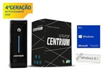 Ficha técnica e caractérísticas do produto Computador Desktop Intel Windows 8.1 Ultratop 1800 Centrium