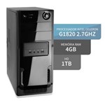 Ficha técnica e caractérísticas do produto Computador Dual Core G1820 4gb Hd 1tb 3green Triumph Business Desktop