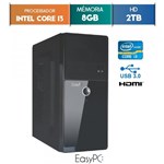 Ficha técnica e caractérísticas do produto Computador EasyPC Intel Core I3 8GB 2TB