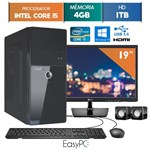 Ficha técnica e caractérísticas do produto Computador Easypc Intel Core I5 4Gb 1Tb Windows 10 Monitor 19" Lg 20M37A