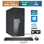 Ficha técnica e caractérísticas do produto Computador EasyPC Intel Core I5 4GB HD 1TB Windows 10