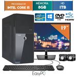 Ficha técnica e caractérísticas do produto Computador EasyPC Intel Core I5 8GB HD 1TB DVD Monitor 19.5 LG 20M37A Windows 10