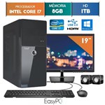 Ficha técnica e caractérísticas do produto Computador EasyPC Intel Core I7 4GB 1TB Windows 10 Monitor 19 LG 20M37A