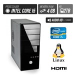 Ficha técnica e caractérísticas do produto Computador Flex Computer Advanced I Intel Core I5 4GB DDR3 2TB HDMI Áudio 5,1